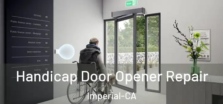  Handicap Door Opener Repair Imperial-CA